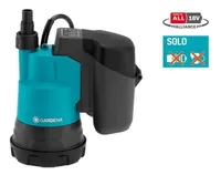 TÜHJENDUSPUMP GARDENA 2000/2 LI-18, ILMA AKU JA LAADIJATA