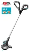 MURUTRIMMER GARDENA SMALLCUT 23/18V P4A, ILMA AKU JA LAADIJATA