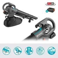 LEHEPUHUR GARDENA POWERJET COLLECT 18V P4A, AKU JA LAADIJAGA