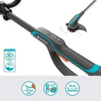 MURUTRIMMER GARDENA POWERTRIM 30/18V P4A, ILMA AKU JA LAADIJATA