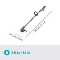 MURUTRIMMER GARDENA POWERTRIM 30/18V P4A, ILMA AKU JA LAADIJATA