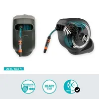 VOOLIKUPOOLI KOMPLEKT SEINALE GARDENA ROLL-UP M 20M, VALGE