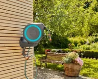 VOOLIKUPOOLI KOMPLEKT SEINALE GARDENA ROLL-UP S 15M, TÜRKIIS