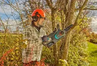 AKUKETTSAAG GARDENA POWERSAW 250/18V P4A, ILMA AKU JA LAADIJATA