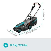 MURUNIIDUK GARDENA POWERMAX 37/1800 G2