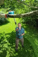 OKSASAAG GARDENA TCS 20/18V P4A, TELESKOOPVARREGA, AKU JA LAADIJAGA