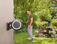 VOOLIKUPOOLI KOMPLEKT SEINALE GARDENA ROLL-UP XL 35M, VALGE