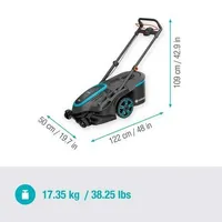 MURUNIIDUK GARDENA POWERMAX DUO 46/36V P4A, AKU JA KIIRLAADIJAGA