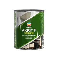 FASSAADIVÄRV ESKARO AKRIT F SILICONE 0,9L VALGE (A) TÄISMATT