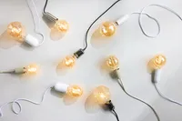 RIPPVALGUSTI LEDVANCE VINTAGE PENDULUM ROUND PLASTER E27 VALGE