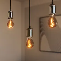 RIPPVALGUSTI LEDVANCE VINTAGE PENDULUM BOBBIN E27 METALL MUST