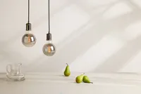 RIPPVALGUSTI LEDVANCE VINTAGE PENDULUM BOBBIN E27 METALL MUST