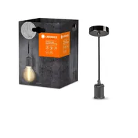 RIPPVALGUSTI LEDVANCE VINTAGE PENDULUM BOBBIN E27 METALL MUST