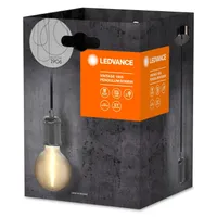 RIPPVALGUSTI LEDVANCE VINTAGE PENDULUM BOBBIN E27 METALL MUST