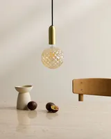 RIPPVALGUSTI LEDVANCE PENDULUM ROUND E27 KULDNE