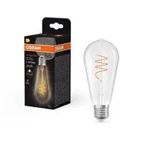 LED LAMP OSRAM EDISON 3,4W E27 470LM 2700K LÄBIPAISTEV