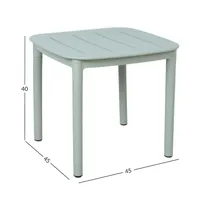 LAUD MANGO 45X45XH40CM, ROHEKASHALL PLASTIK