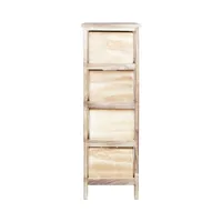 KUMMUT MIHKLI 4-SAHTLIGA 26X32X81CM, NATURAALNE