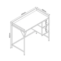 KIRJUTUSLAUD LESTER 93X48XH82CM, MELAMIIN