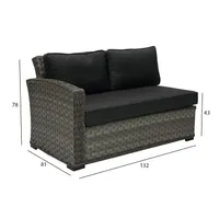 MOODULDIIVAN GENEVA 2-KOHALINE, VASAKU KÄETOEGA, HALL