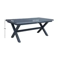 LAUD COLUMBUS 183/243X100XH76, TUMEHALL