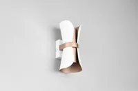 SEINALAMP TRIO COAT 2XGU10 IP20 MATT VALGE/KOHVI PRUUN