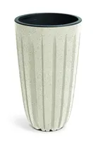 LILLEPOTT PROSPERPLAST WARIO ECO WOOD Ø29CM VALGE