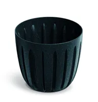 LILLEPOTT PROSPERPLAST WARIO ECO WOOD Ø13,8CM ANTRATSIIT