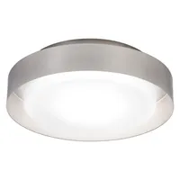 PLAFOON LEDVANCE ORBIS MADRID 290MM 2XE27 NIKKEL