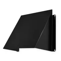 VÄLJALASKEAVA KATE EUROPLAST METALLIST 150X80MM MUST