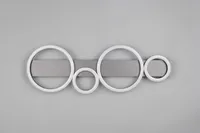 PLAFOON LED TRIO LUMOS 26,5W ALUMIINIUM