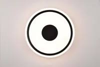 PLAFOON LED TRIO BUNDA 34CM MATT 16W MUST