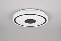 PLAFOON LED TRIO BUNDA 34CM MATT 16W MUST