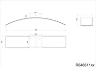 PLAFOON LED TRIO SIGMA 21W MATT MUST