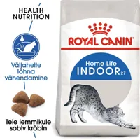 KUIVTOIT ROYAL CANIN INDOOR KASSIDELE 4KG