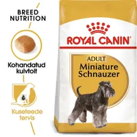 KUIVTOIT ROYAL CANIN MINIATURE SCHNAUZER TÄISKASVANUD KOERTELE 3KG