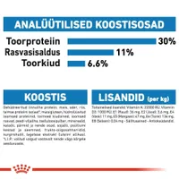 KUIVTOIT ROYAL CANIN LIGHT WEIGHT VÄIKEST KASVU KOERTELE 3KG
