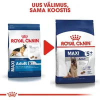 KUIVTOIT ROYAL CANIN ADULT 5+ SUURT KASVU KOERTELE 4KG
