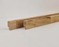 SOKLILIIST LAMELA TÄISPUIT TAMM, SÕRMJÄTKATUD 18X80MM 2,4M