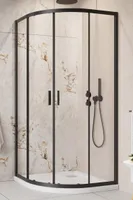 DUŠINURK RADAWAY ALIENTA BLACK A 90X90X190CM