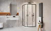 DUŠINURK RADAWAY ALIENTA BLACK A 90X90X190CM