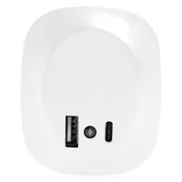 ÖÖVALGUSTI LEDVANCE LUNETTA EDGE USB A&C 3000K VALGE