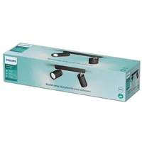 VANNITOAVALGUSTI PHILIPS IDRIS 2X5W HV IP44 MUST