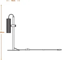 LAUALAMP LEDVANCE DECOR DRUMS GU1 MUST