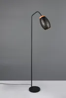 PÕRANDALAMP TRIO BIDAR E27 MATT MUST/KULDNE