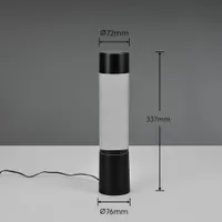 LAUALAMP TRIO GLITTER LED RGB MATT MUST