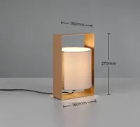 LAUALAMP TRIO PAIL E27 PRUUN