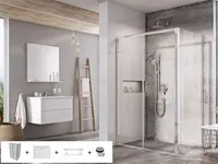 DUŠIKOMPLEKT RAVAK 120X90 5IN1 BLSDP2 + BLSPS SET14R ALUMIINIUM