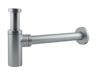 PUDELSIFOON IBO 1 1/4" - 32MM, MESSING, HARJATUD KROOM