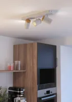 VANNITOAVALGUSTI CONSUMA 3W 3XGU10 VALGE